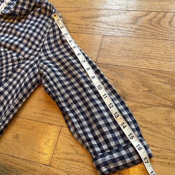 Seven7 Cotton 3/4 sleeve button down - Picture 10 of 11